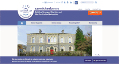 Desktop Screenshot of carmichaelcentre.ie